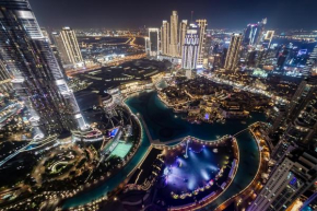 65th Floor Burj & Fountain Views Penthouse - Sleeps 9 - Grande Signature Residences